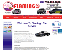 Tablet Screenshot of flamingocarservice.com